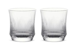 MU16 Whiskey Glasses 6.7 oz Splash Spirit Crystal Glasses Set of Two - £23.73 GBP