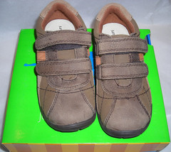 Perfection Jumping Jacks Boys Pierce Chocolate Brown Tennis Shoes 11 M 225943B - $42.00