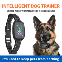 Smart Automatic Anti Barking Dog Collar Rechargeable Bark Stopper HD Dig... - $39.99
