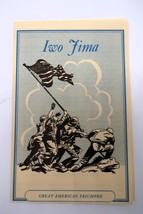 Vtg Longines Symphonette Society Iwo Jima Great American Triumphs Pamphlet - £5.55 GBP