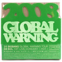 Bigbang - 2008 Global Warning Tour SOL 1st Live DVD Sealed Japan - $64.35