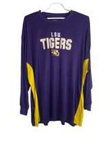 Profile Varsity Mens Tee Shirt Big &amp; Tall Size 6X LSU Tigers Long Sleeve... - £27.02 GBP