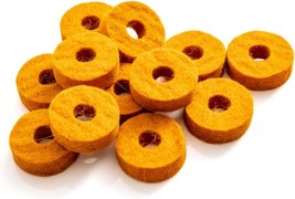 Orange Wool Cymbal Felts, 12Pcs – Pack, Cymbal Replacement Accessories,, 12 - $29.99