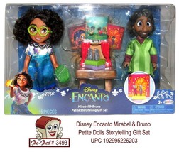 Disney Encanto Mirabel &amp; Bruno Petite Dolls Storytelling Gift Set - £19.87 GBP