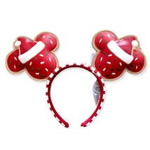 Minnie Mouse Ears Headband: Mickey Christmas Cookies - £39.42 GBP