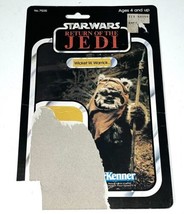 Star Wars ROTJ Vtg 1983 Wicket Warrick 77 Cardback - £10.85 GBP