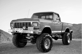 1979 Ford F-150 4x4 Short Bed | 24x36 inch POSTER | vintage classic pickup truck - £16.10 GBP