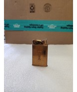 Vintage Evans Fuel Roller Pocket Art Deco Lighter 1940&#39;s Gold Tone - $456.15 MXN