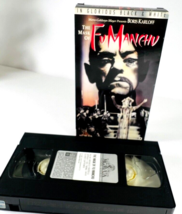 Vtg The Mask Of Fu Manchu 1932 VHS Tape Boris Karloff Based On Sax Rohme... - £19.80 GBP