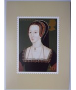 The Great Tudor (Anne of Cleves) Stamp Design Postcard 1997 New - $2.72 CAD