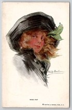 Philip Boileau Glamour Girl Miss Pat In Black Artist Signed Postcard L27 - £9.39 GBP