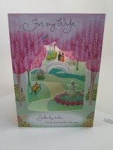 For Wife Mother&#39;s Day 3D Layered Greeting Card *Paper Wonder* Love From Hallmark - £3.93 GBP