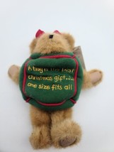 Boyds Bears HUGGLES Hugs Are One Size Fits All 2004 8” Plush Christmas P... - £11.44 GBP