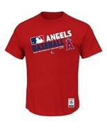 Majestic LosAngelesAngels Authentic Collection Team Choice Heather TShir... - $282.54 MXN