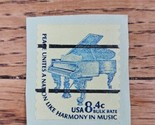US Stamp &quot;Harmony in Music&quot; 8.4c Used - $1.89