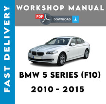 Bmw 5 Series (F10) 2010 2011 2012 2013 2014 2015 Service Repair Workshop Manual - £5.47 GBP