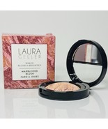 LAURA GELLER BAKED BLUSH-N-BRONZE MARBLEIZED 2-IN-1 APRICOT BRONZE NIB 0... - $435.03 MXN