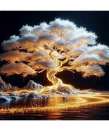 5d DIY Diamond Painting Tree of life 40x40 (15,7x15.7) cm NEW - $34.99