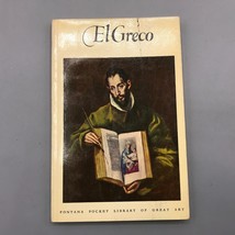 Vintage El Greco Fontana Poche Library De Great Art 1954 Livre de Poche - $30.48