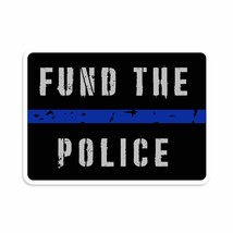 Fund The Police Thin Blue Line Sticker Vinyl Decal by NEO Tactical Gear ... - £7.86 GBP+