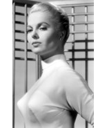 MARTHA HYER 1950’s bullet bra &amp; tight top b/w 8x10 portrait - $133.08 MXN