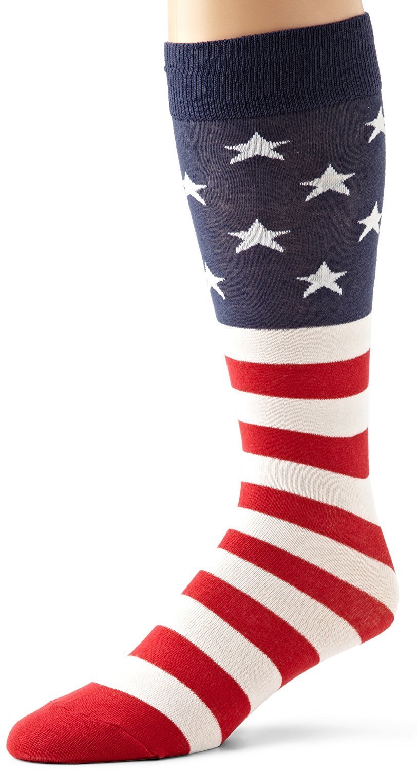 K. Bell Socks Men&#39;s Original Novelty Crew Socks (Junk Food (Black), Shoe... - $11.50+