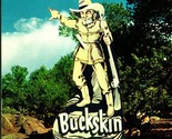 Buckskin Joe Roadside Sign Canon City Colorado CO Hwy 50 Chrome Postcard... - $9.85