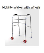  Folding Walker with Removable Wheels   Adjustable Height Light but stro... - $85.34 CAD
