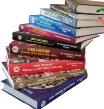 Ten Sikh History Books Set English Harjinder Singh Dilgeer Guru Period to 2011 - £268.30 GBP