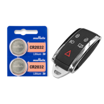 Jaguar Keyfob Replacement Battery Murata CR2032 Lithium (2 Pack) + Tracking - $4.12