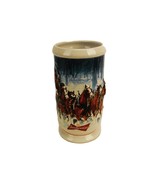 &quot;Winter&#39;s Calm&quot;, 2007 Budweiser Clydesdales Holiday Stein, CS678, by Cer... - $33.50 CAD