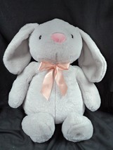 Vintage Dan Dee Extra Large Jumbo Gray Bunny Rabbit - 17&quot; Sitting - For ... - £19.07 GBP