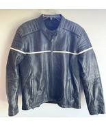 Bilt Womens XL Black Padded Motorcycle Jacket Leather No liner - €42,74 EUR