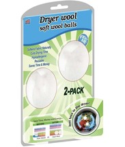 Dryer Wool - Soft Wool Balls- 2 pack - £3.94 GBP