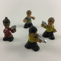 Star Trek Enterprise Fighter Pods Micro Mini Action Figures Uhura Captai... - $14.80