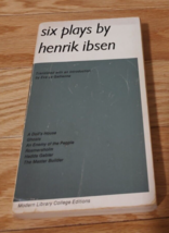 Six Plays by Henrik Ibsen (1984, Mass Market) - £7.79 GBP