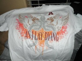 As i Lay Dying - Multicolor Ajustado Camiseta ~ Nunca Worn ~ M L 2XL - £13.83 GBP+