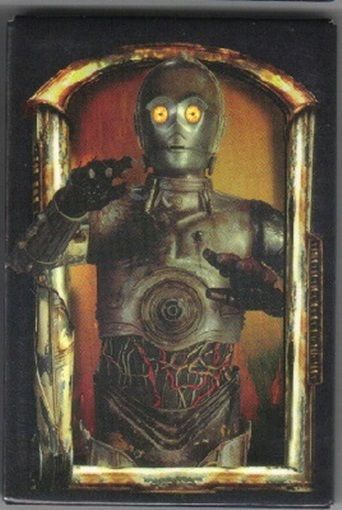 Star Wars Episode II C-3PO Figure Framed Magnet, NEW UNUSED - $3.99