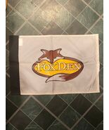 Fox Den Golf Course Small Nylon Flag 20 3/4" X 13 3/4" *Pre-Owned* n2 - $49.99