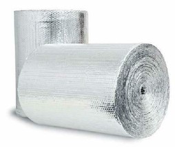 Double Bubble Radiant Barrier Insulation Foil-DB-Foil 48&quot; x 100ft = 400 ... - $188.88