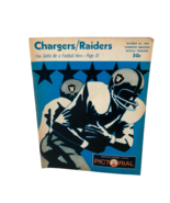 VTG  San Diego Chargers vs Oakland Raiders Program AFL October 26, 1969 ... - £166.49 GBP