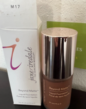 Jane Iredale Beyond Matte Liquid Foundation .9 fl oz -M17 deeper chocola... - £11.38 GBP