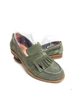 MIZ MOOZ  SUEDE SLIP ON  LOAFERS FOREST GREEN  37EU / 7US NEW # X-23 - €93,66 EUR