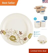 Dixie 8.5" Medium-Weight Paper Plates by GP PRO , Pathways, , 500 Count ... - $147.96