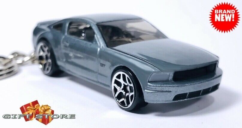 RARE KEYCHAIN SILVER GUN GRAY FORD MUSTANG GT CUSTOM Ltd EDITION GREAT GIFT Item image 6