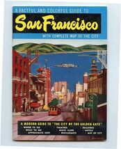 A Factful and Colorful Guide to San Francisco With City &amp; County Map 1964 - $11.88