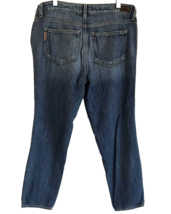 Paige Jimmy Quincy Skinny Boyfriend Crop Jeans 27x26 Stretch Distressed Denim - £15.68 GBP