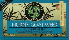 Triple Leaf Tea Horny Goat Weed - 20 Tea Bags - £8.03 GBP