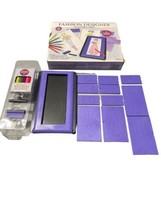 FASHION PLATES DESIGN SET - Double Sided Mix &amp; Match Fashion Drawing Set - £11.83 GBP