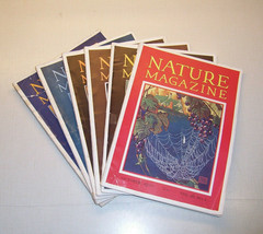 Nature Magazine Vintage 6pc. Lot, January-October 1930 - $3.93 CAD